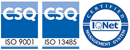 CSQ ISO 9001 - CSQ ISO 13485 - IQNet Ceretified Management System